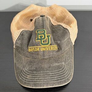 Baylor University Trucker Hat Legacy Mesh Distressed Adjustable Casual Classic
